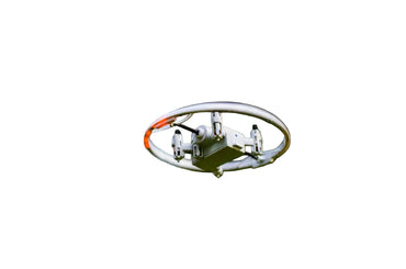 HaloSpin Rotating Light Ring Drone