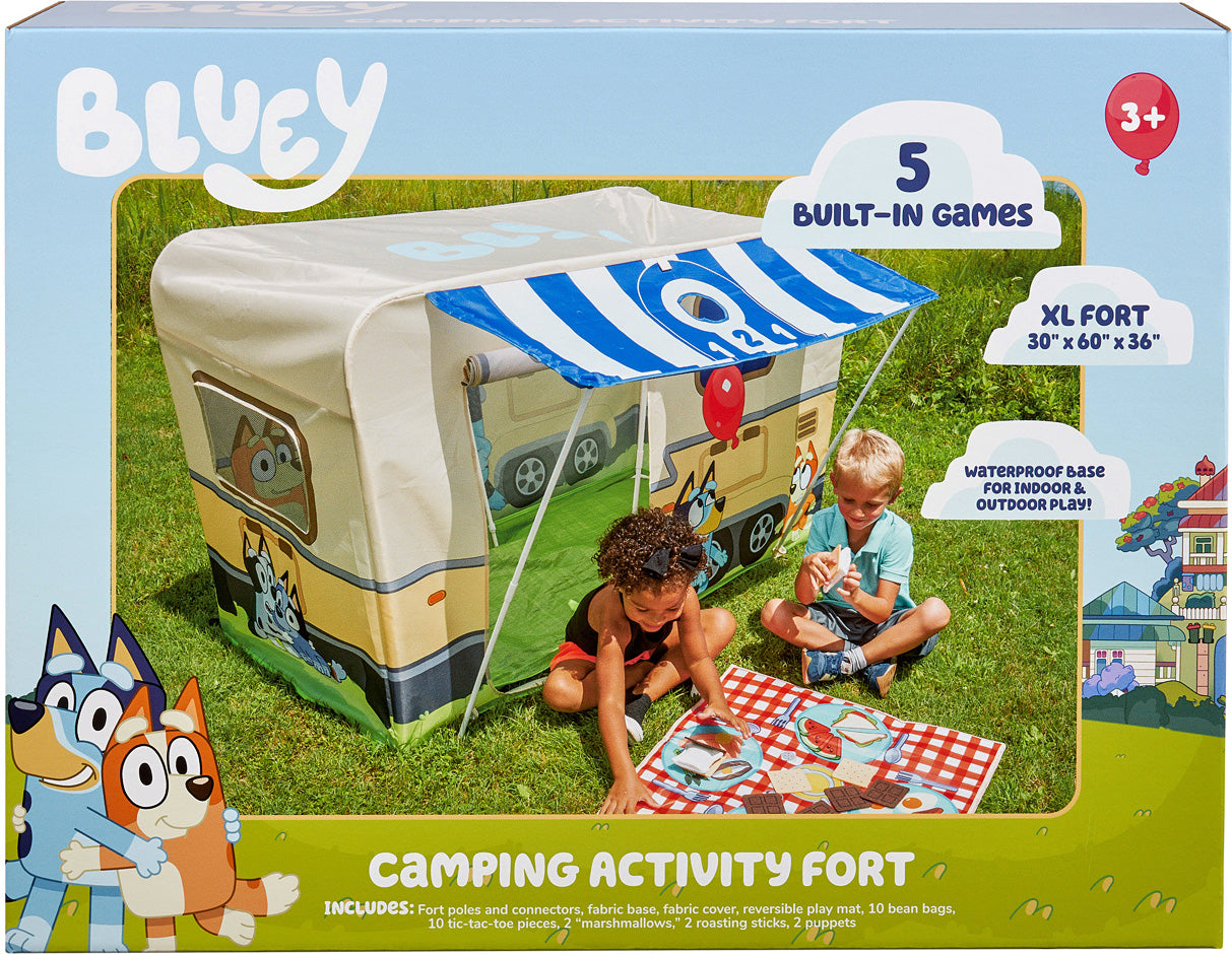 Bluey Camping Activity Fort