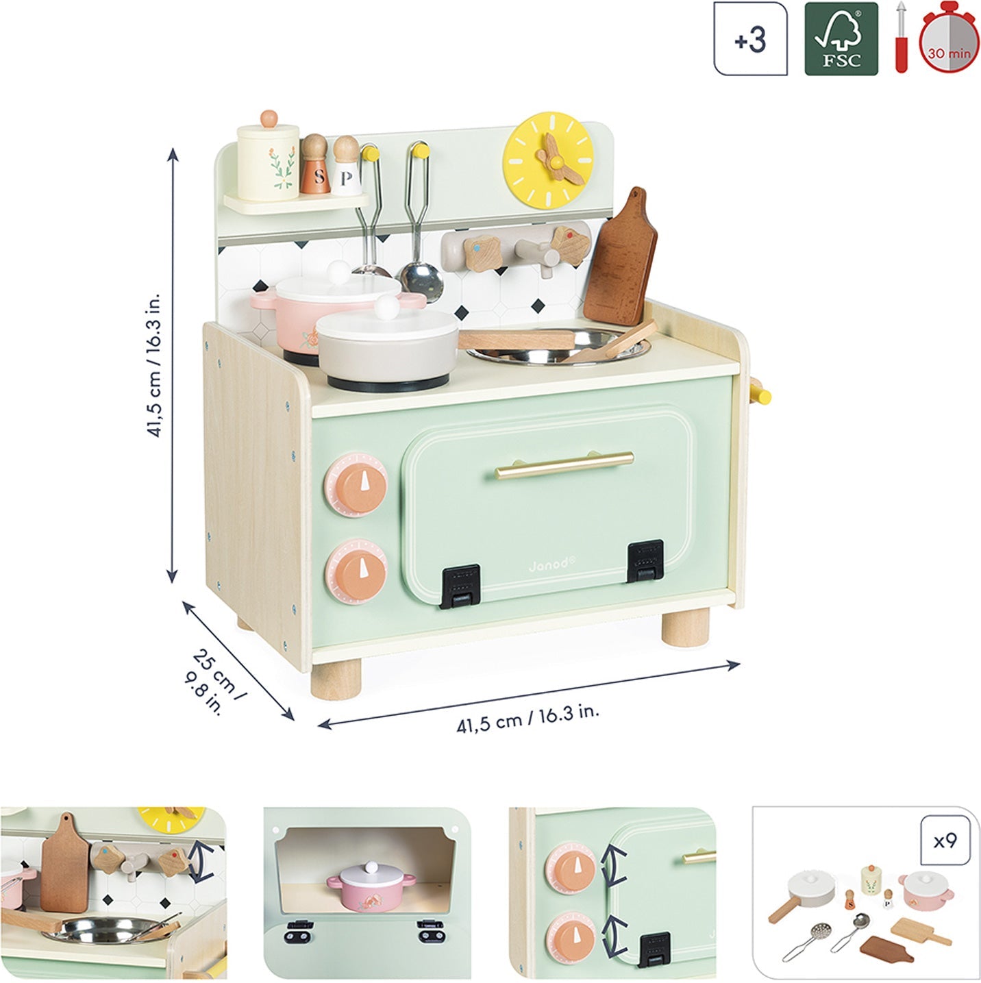 Small Wooden Kitchenette