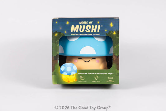 Mushi Ambient Squishy Mushroom Light Asst