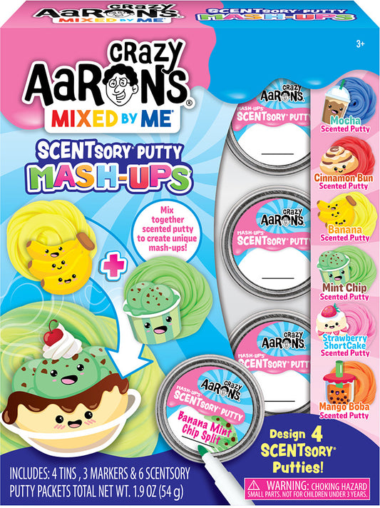 Crazy Aaron's Mixed By Me SCENTsory Putty Mash-Ups Kit