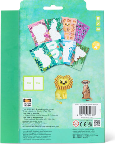 Sticker by Numbers Animals