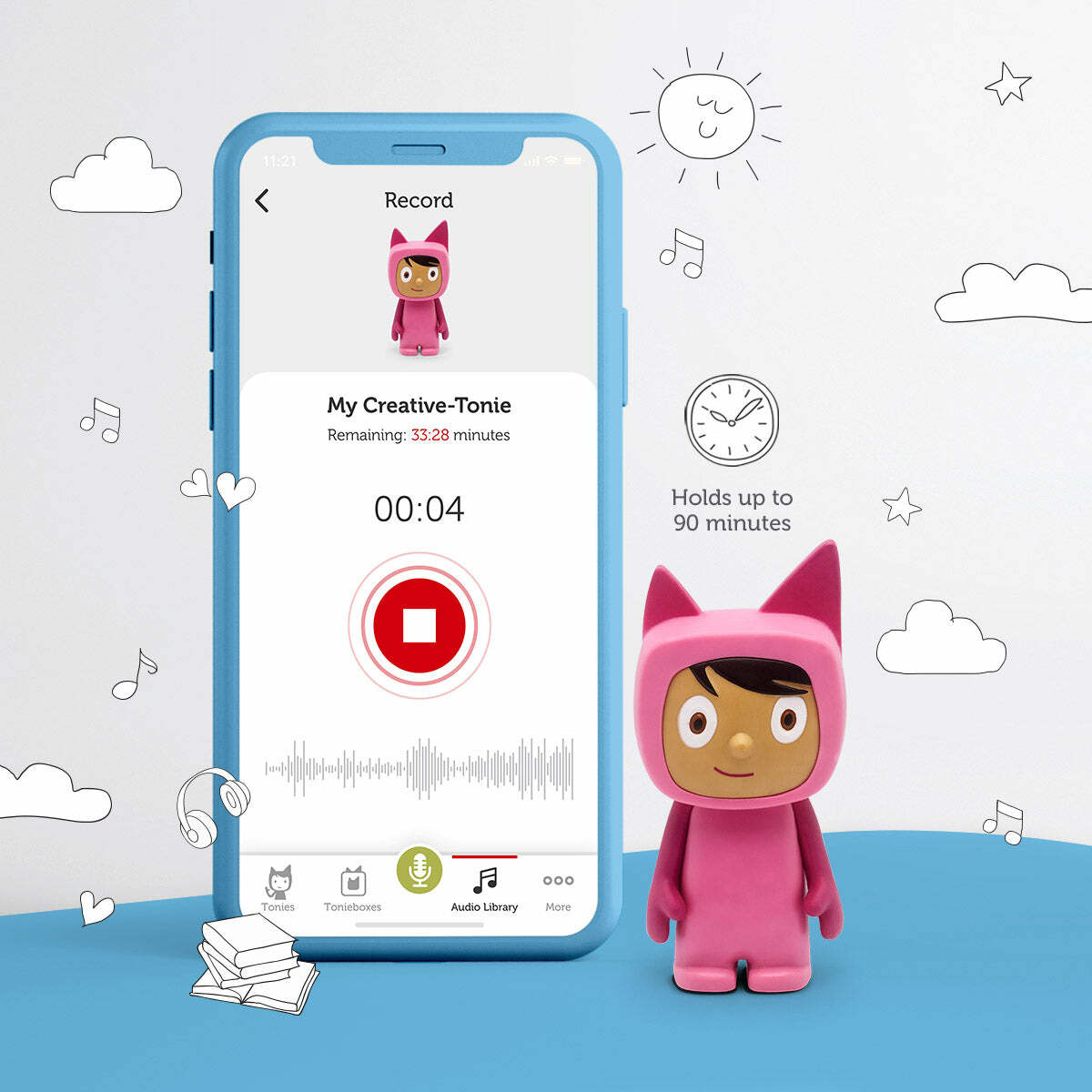 Creative Tonie: Pink w/Medium Skin