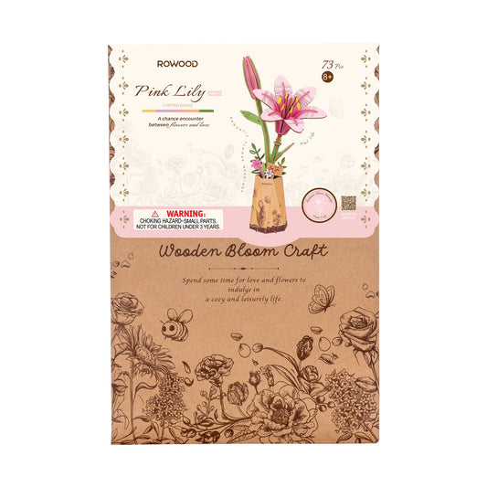 Robotime Pink Lily