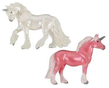 Breyer Unicorn Magic B-SM-10250 Land Rover & Tag-A-Long Trailer ©
