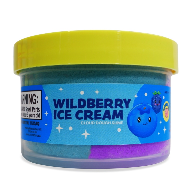 PeachyBbies Wildberry Ice Cream Cloud Dough Slime