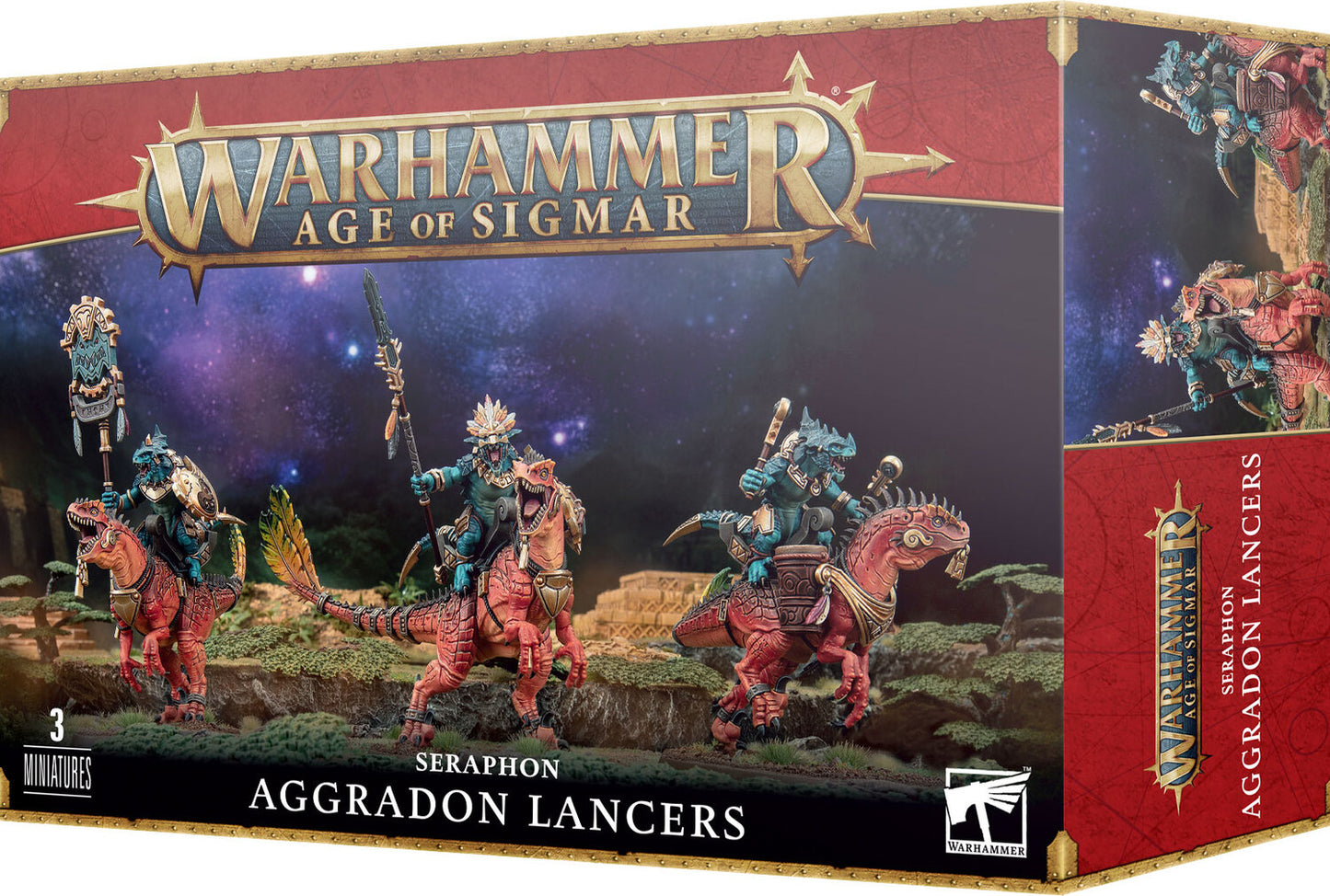 Seraphon: AGGRADON LANCERS