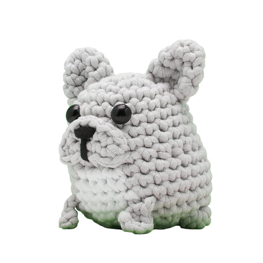 Hugo the French Bulldog Crochet Kit