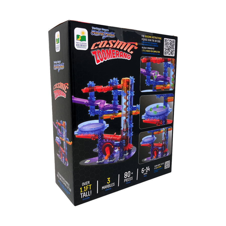 University Games Techno Gears Marble Mania Cosmic Zoomerang Marble Maze