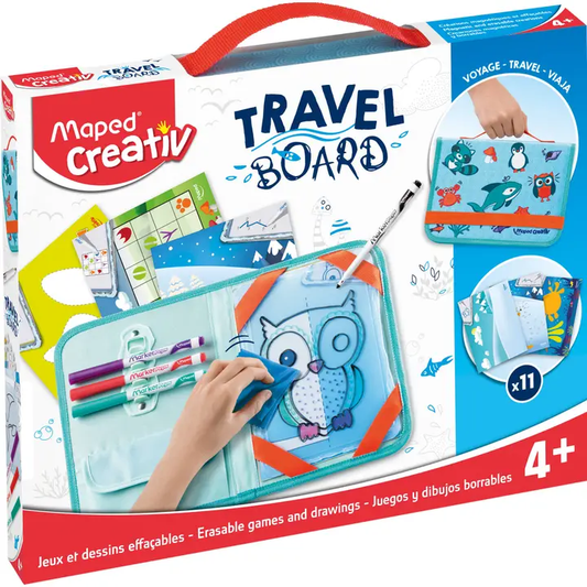 Jura Toys 969310 Creativ Transparent Travel Board