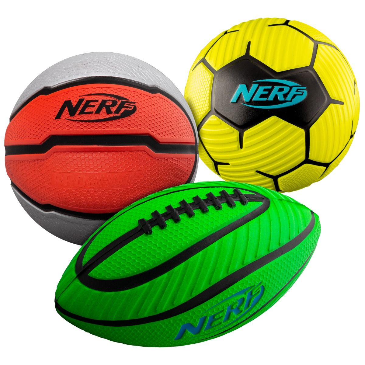 Nerf Mini Foam Ball Set (3 piece)
