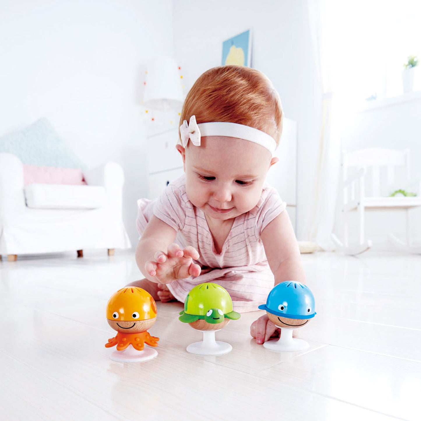 Stay-put Rattle Set | E0330F | Hape