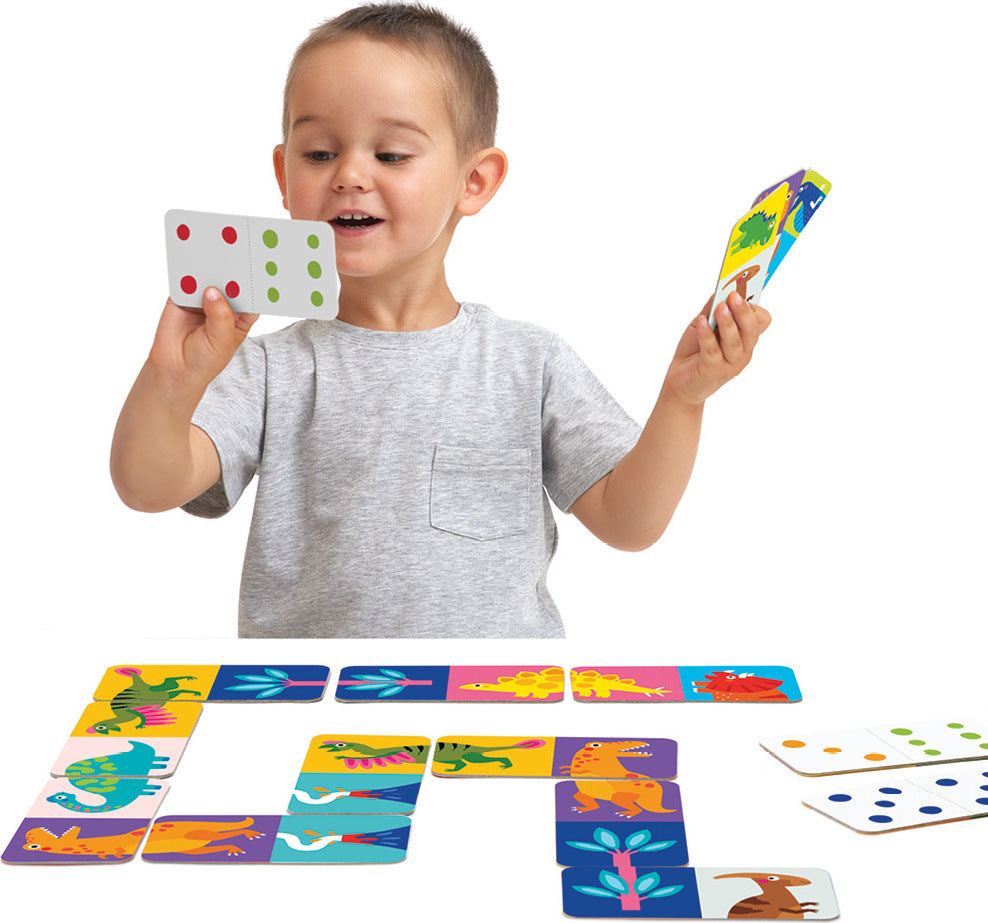 Let's Play Dino Dominoes