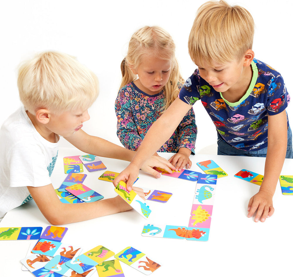 Let's Play Dino Dominoes