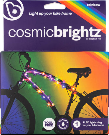 Cosmicbrightz Rainbow Led Bicycle Frame Light