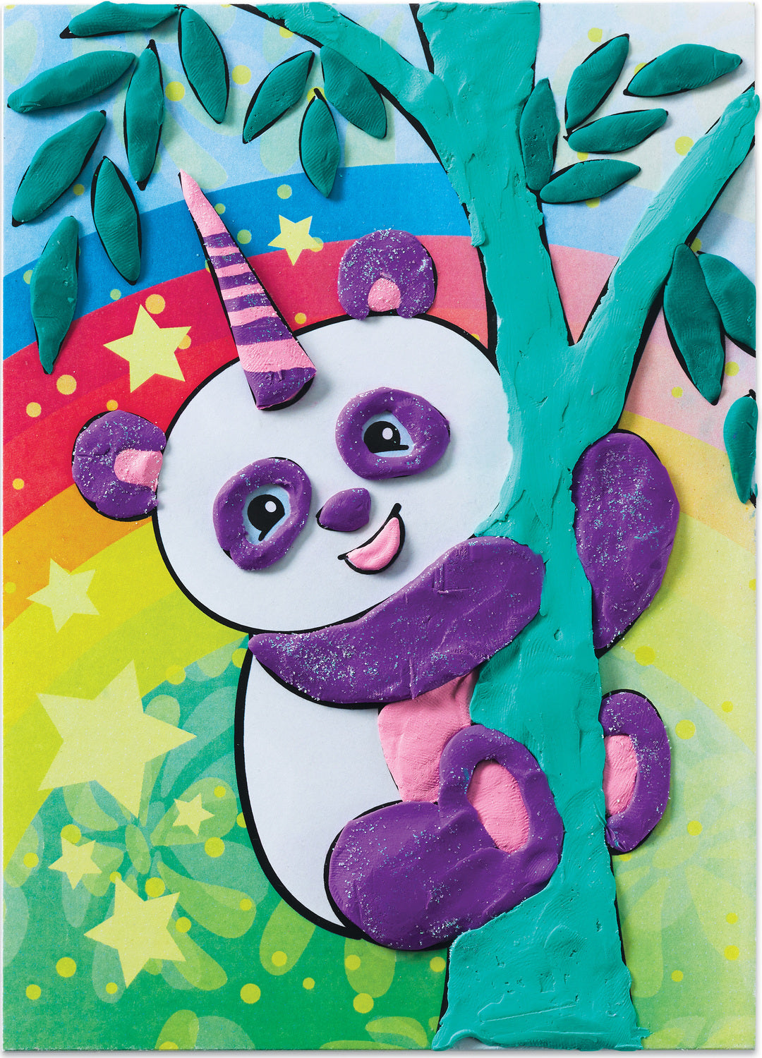 Do Art Coloring With Clay Unicorn & Friends