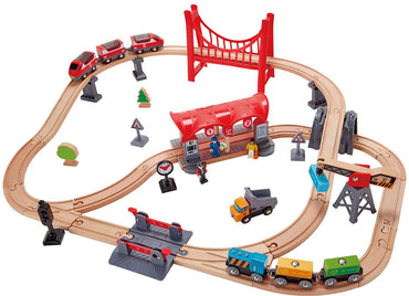 Busy City Rail Set | E3730 | Hape