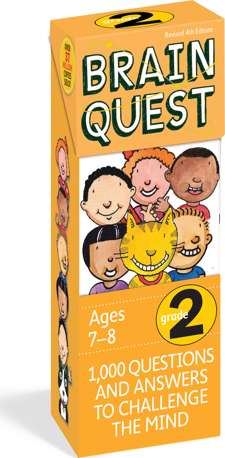 Brain Quest 2nd Grade Q&A Cards: 1000 Questions and Answers to Challenge the Mind. Curriculum-based! Teacher-approved!