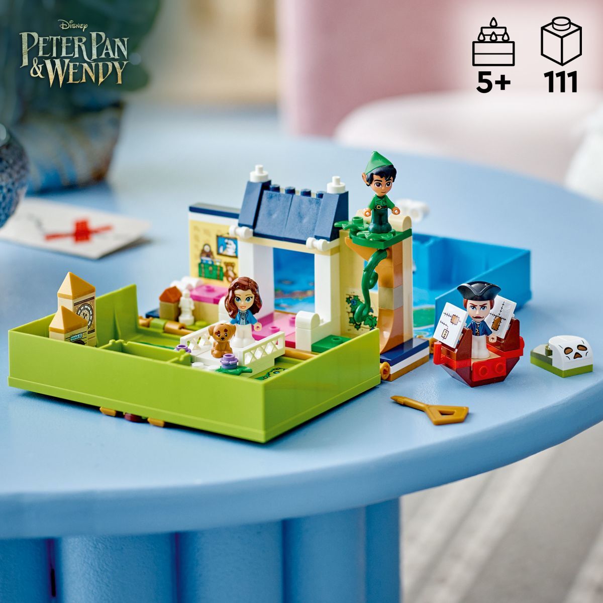 LEGO Disney 100 43220 Peter Pan & Wendy's Storybook Adventures