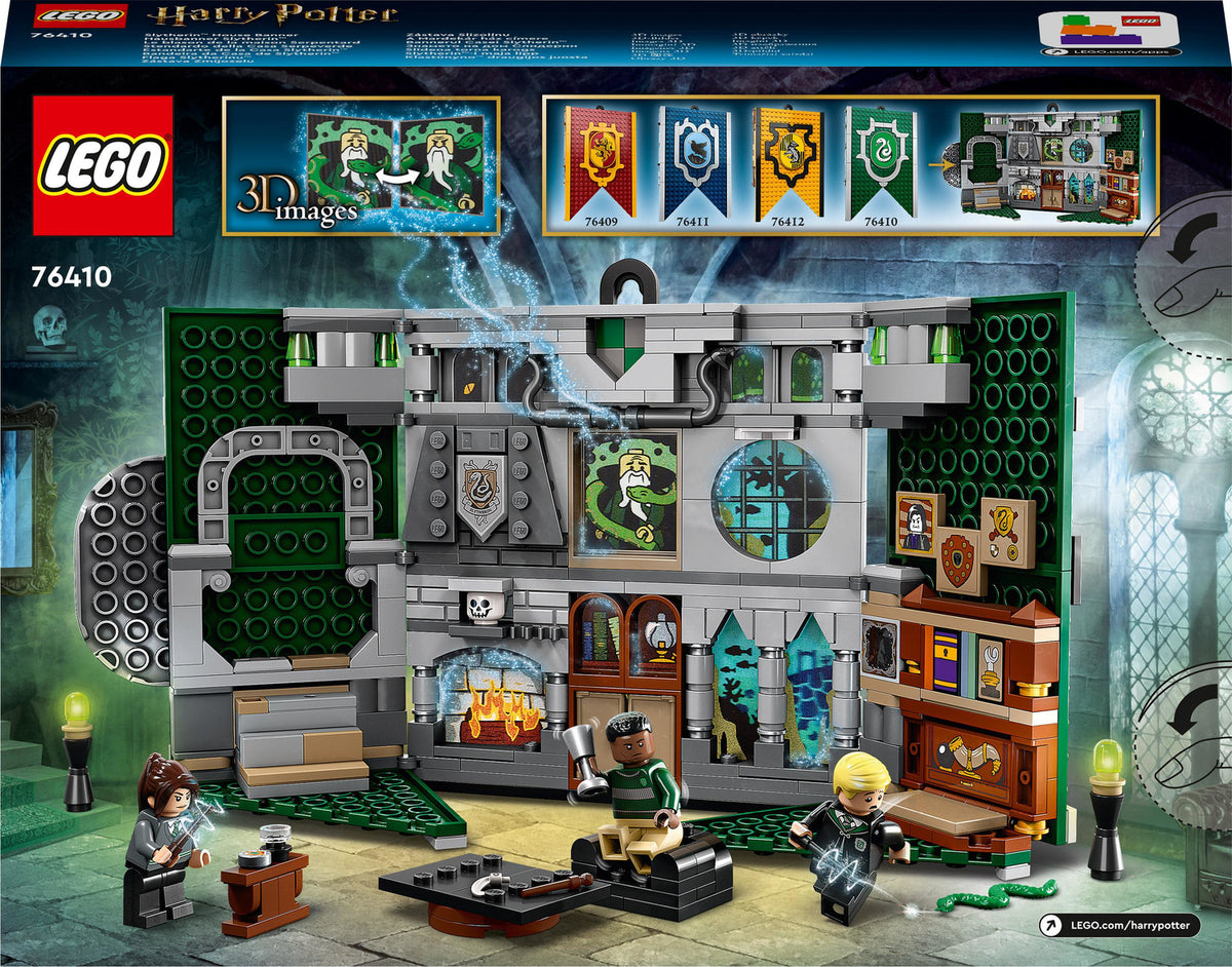 LEGO Harry Potter 76410 Slytherin House Banner Set TimbukToys