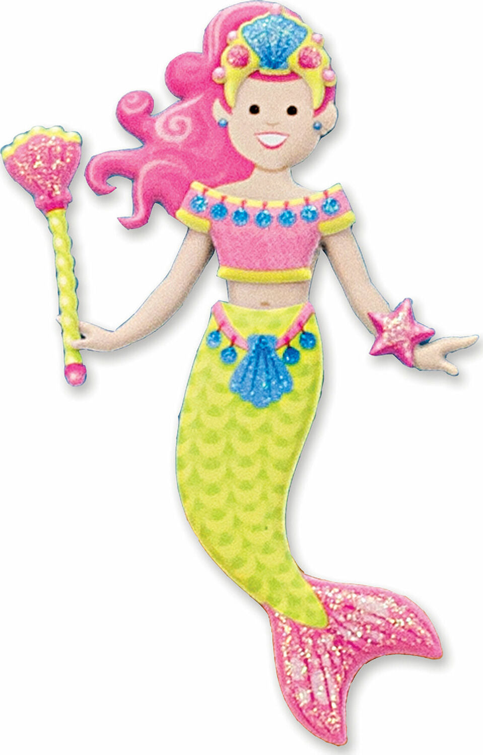 Puffy Sticker Play Set: Mermaid