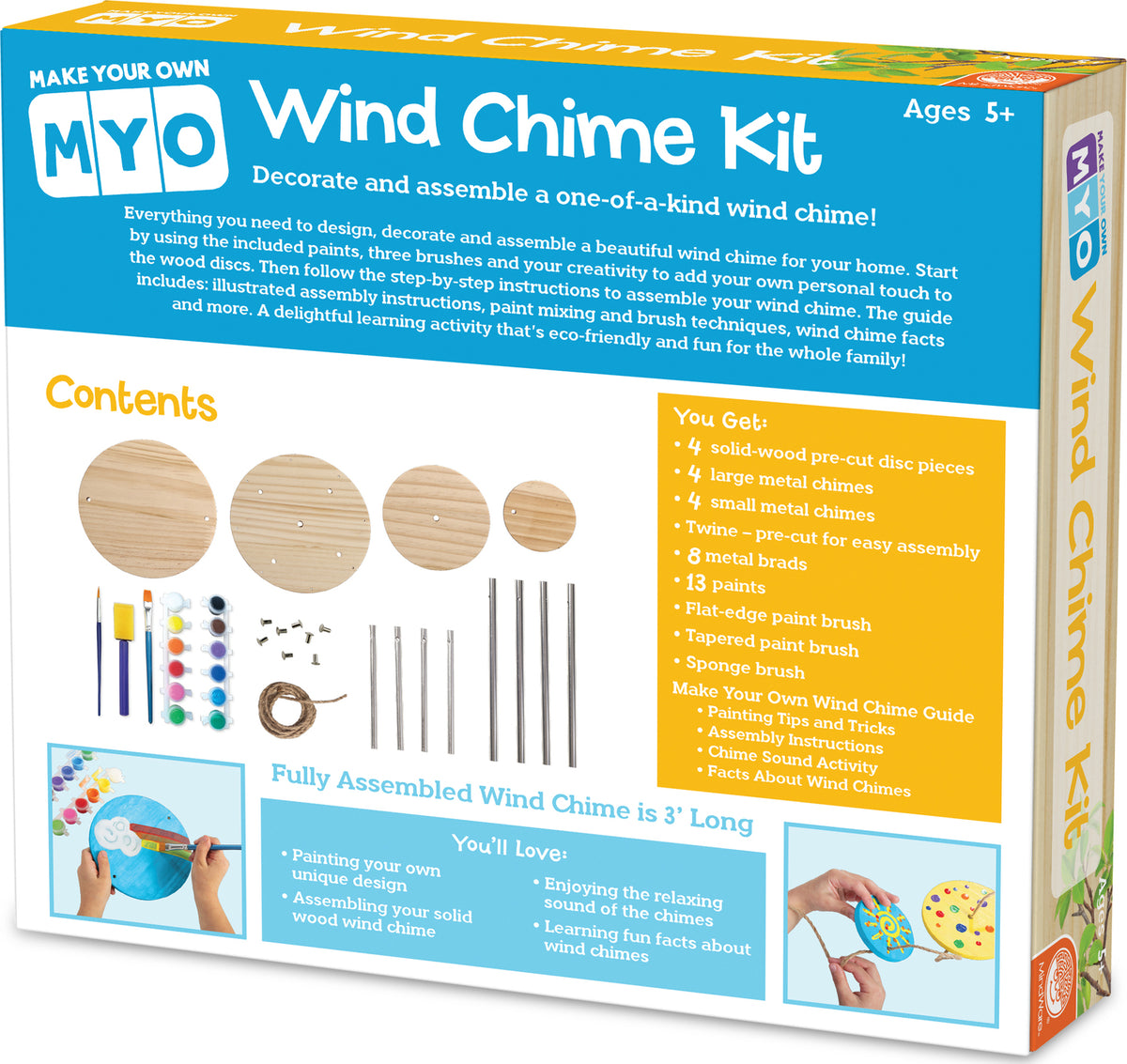 Wind Chime Kit For Kids Make Your Own Horseshoe Wind Chime - Temu