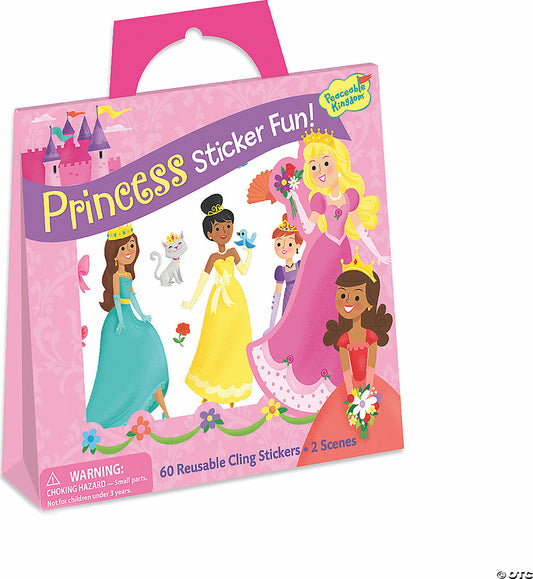 Princess Reusable Sticker Tote