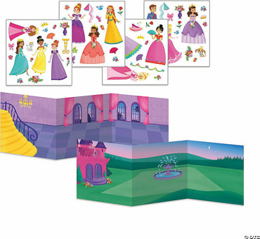 Princess Reusable Sticker Tote