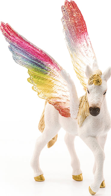 Winged Rainbow Unicorn Foal