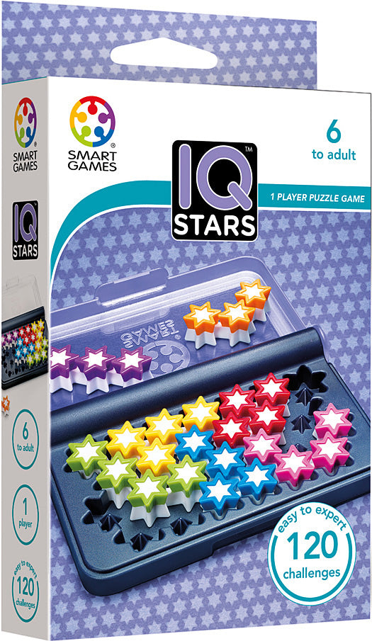 SmartGames IQ Fit - a fun 3D travel game for ages 6-adult featuring 120  challenges