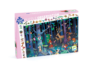 Enchanted Forest Observation 100 Piece Puzzle
