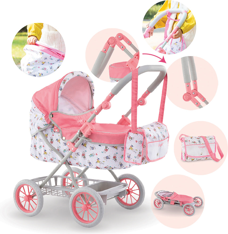 Corolle Doll Carriage and Diaper Bag - Mudpuddles Toys and Books