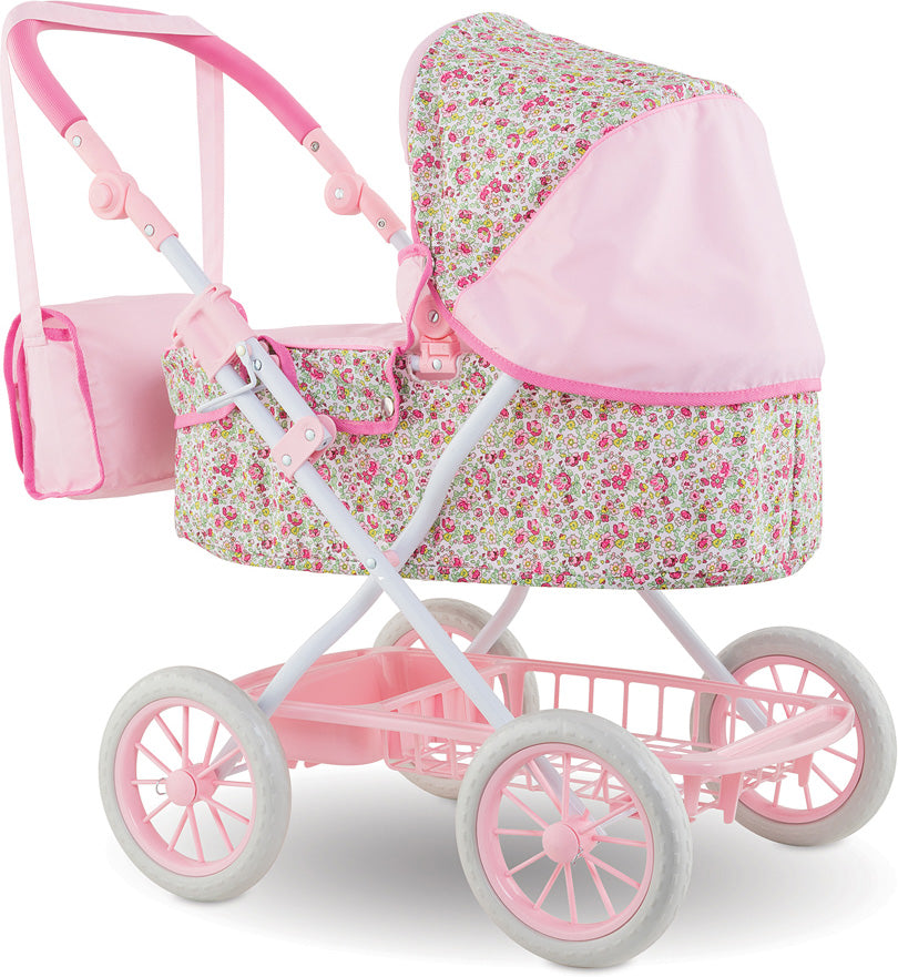 Sac de maternité Baby Trolley en coton rose - Tutete