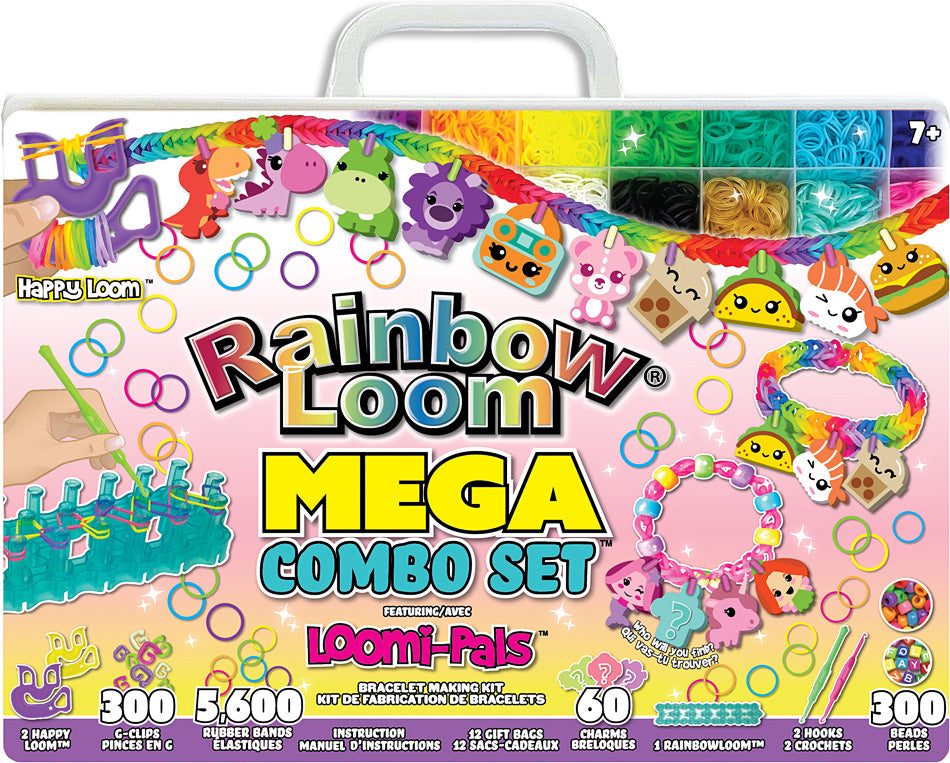 Rainbow Loom Large Deluxe Rainbow Loom Storage Case With Stickers