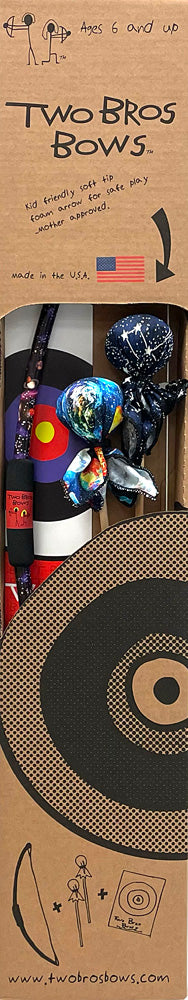 Two Bros Bows Deluxe Galaxy Bow and Arrow Set