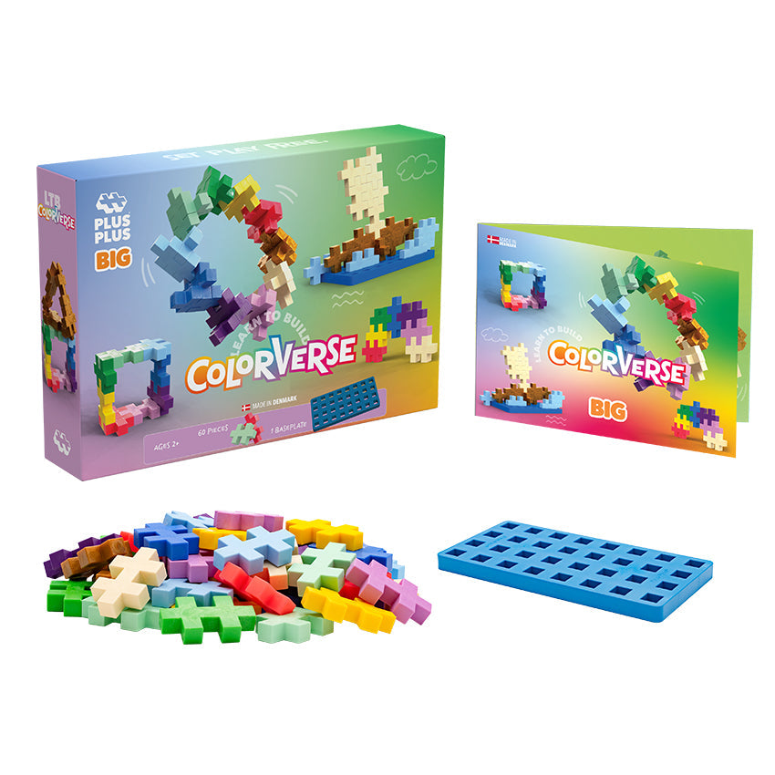 Plus Plus Learn to Build BIG Colorverse