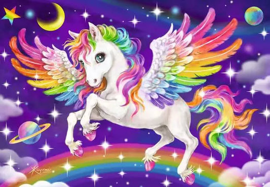 Ravensburger Puzzle 5677 Unicorn And Pegasus