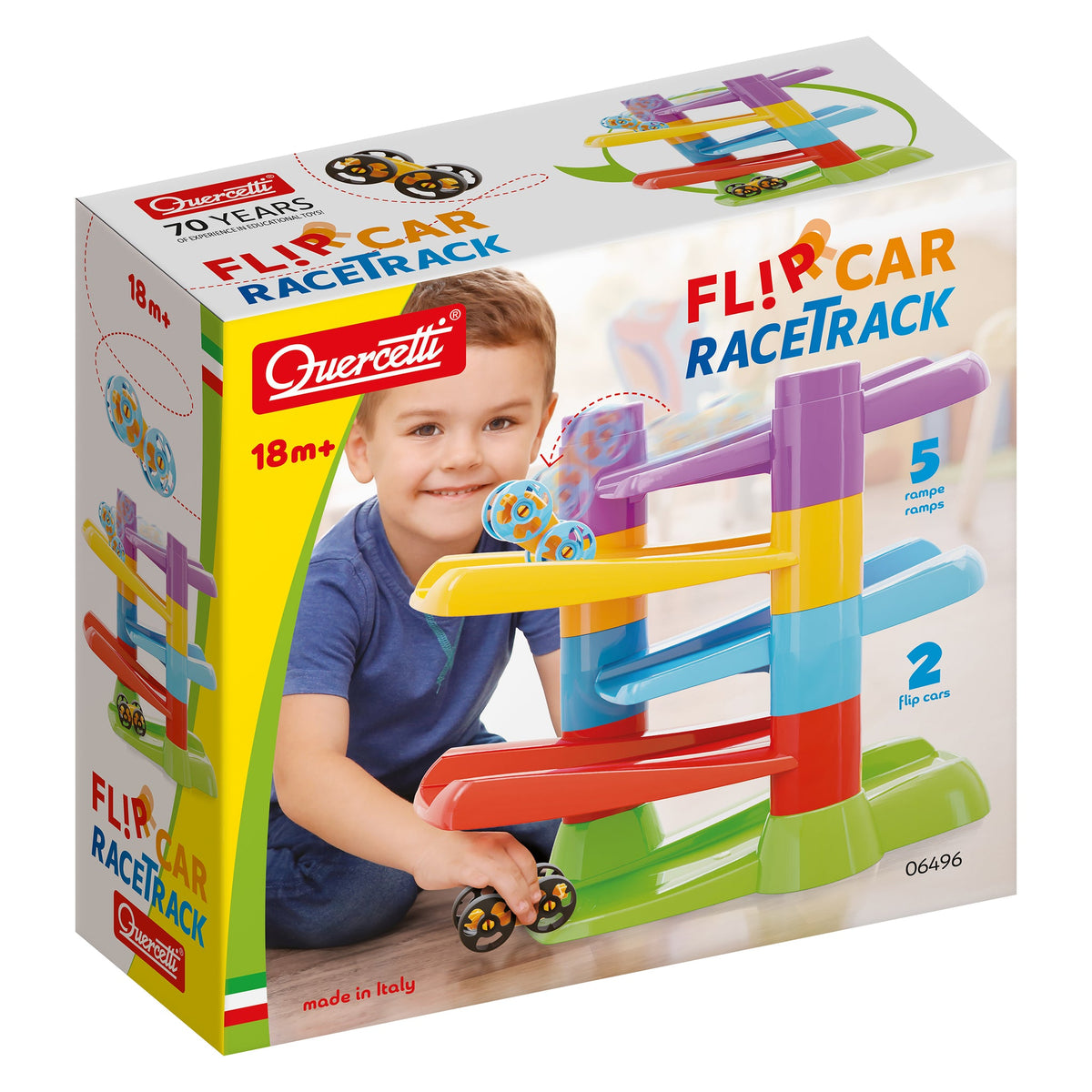 Hotaling Quercetti Flip Car Race Track