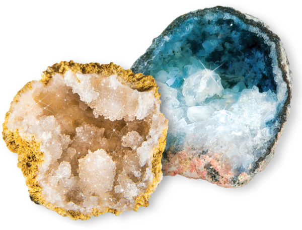 Blue Marble RTNGGEO2 National Geographic Break Your Own Geode - 2pc