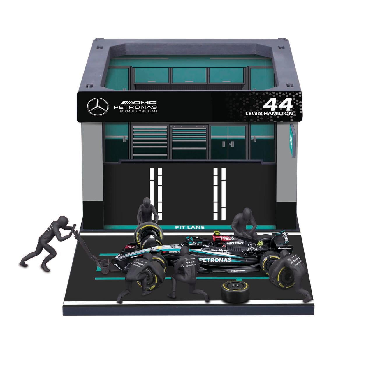 Bburago 1:43 Scale Formula Racing Mercedes W15 Pit Pass