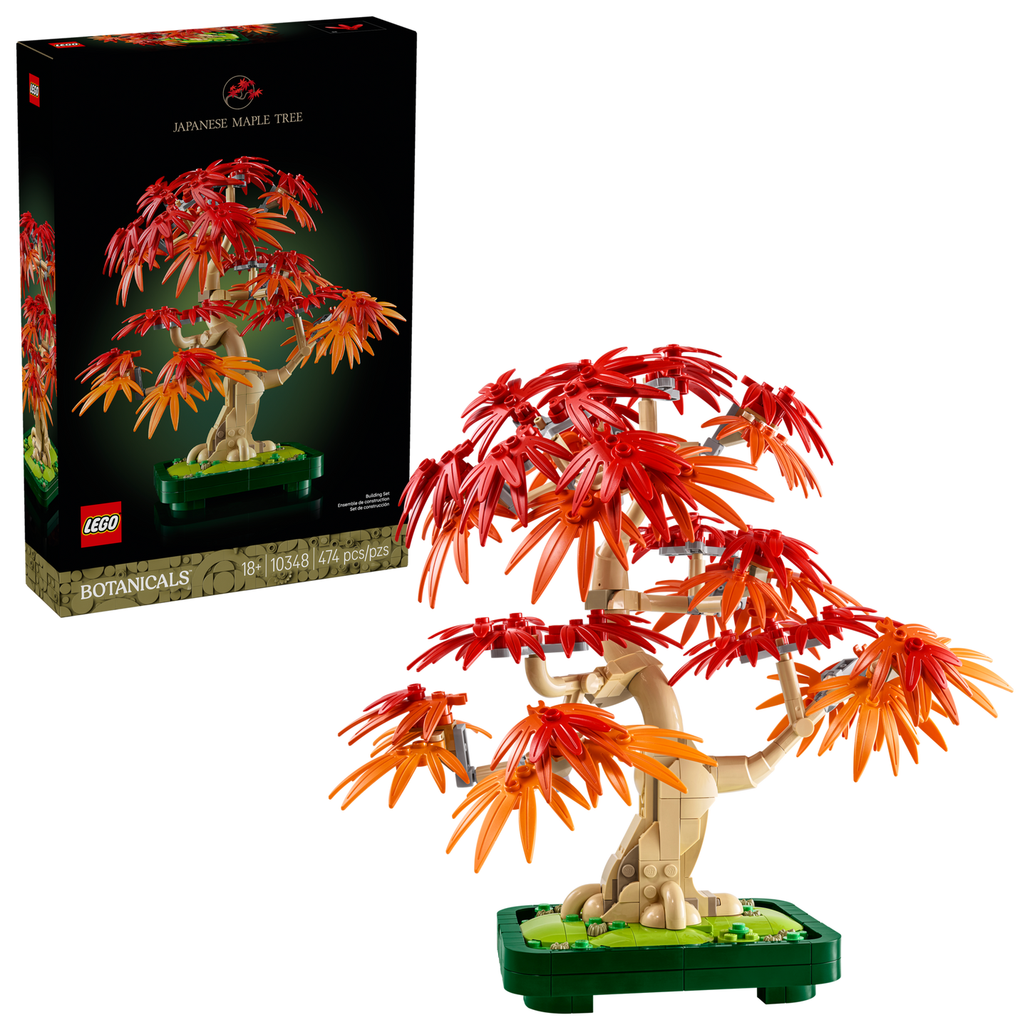 LEGO® Botanicals 10348 Japanese Red Maple Bonsai Tree