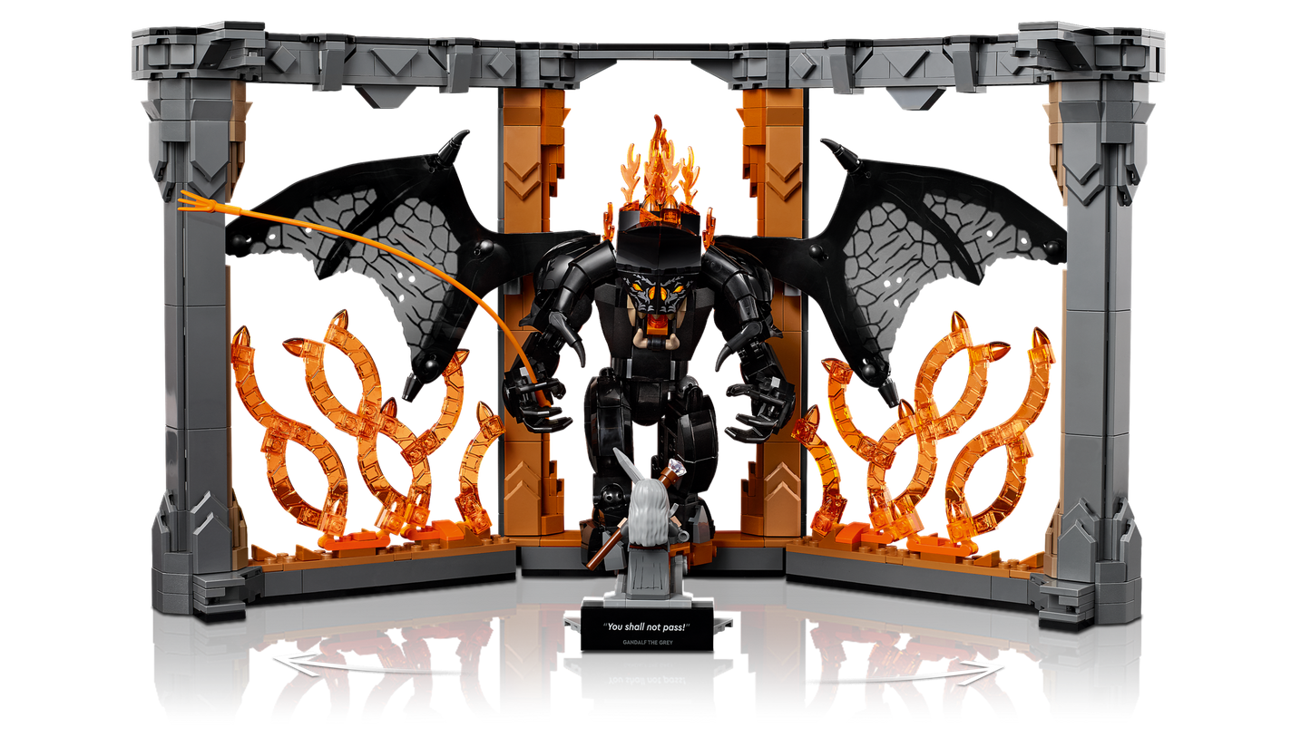 LEGO® Icons 10367 The Lord of the Rings: Balrog™ Book Nook