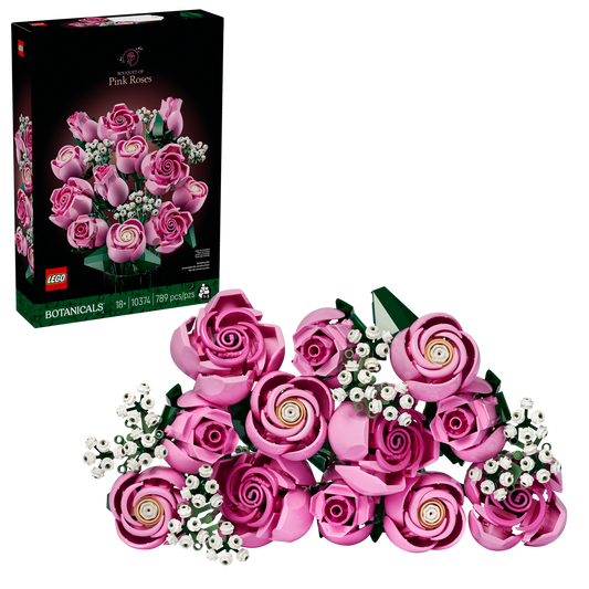 LEGO® The Botanical Collection 10374 Bouquet of Pink Roses
