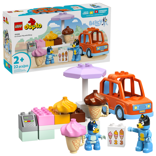 LEGO® Bluey 10458 Ice Cream Trip with Bluey