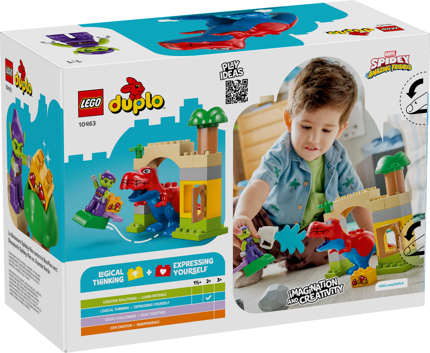 LEGO® 10463 Marvel Dinosaur Spidey-Rex vs. Green Goblin