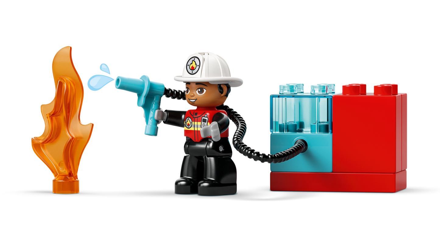 LEGO® DUPLO® 10473 Fire Truck with Hose and Firefighter