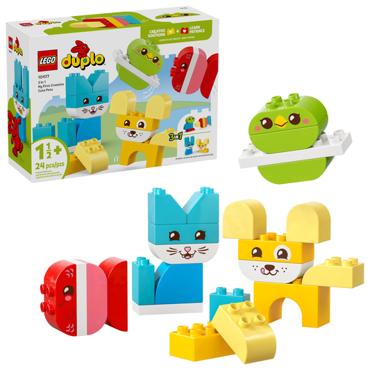 LEGO® DUPLO® 10477 3 in 1 Creative Cute Pets