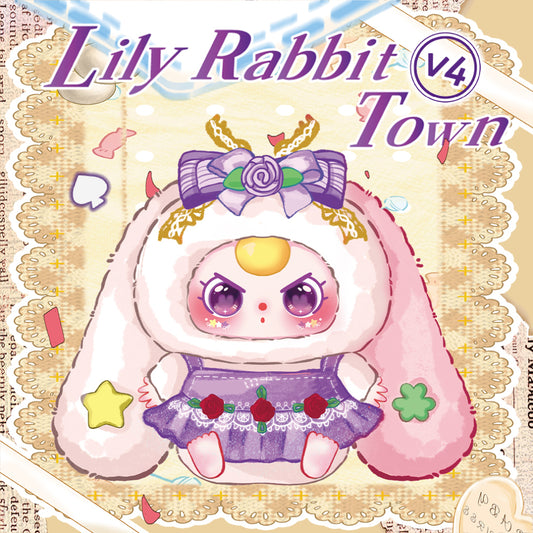Ucc Dist Baby Three-Lily Rabbit Town V4 Plush Blind Box