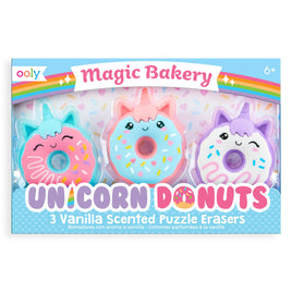 Unicorn Donuts Erasers Vanilla | Ooly | 112090
