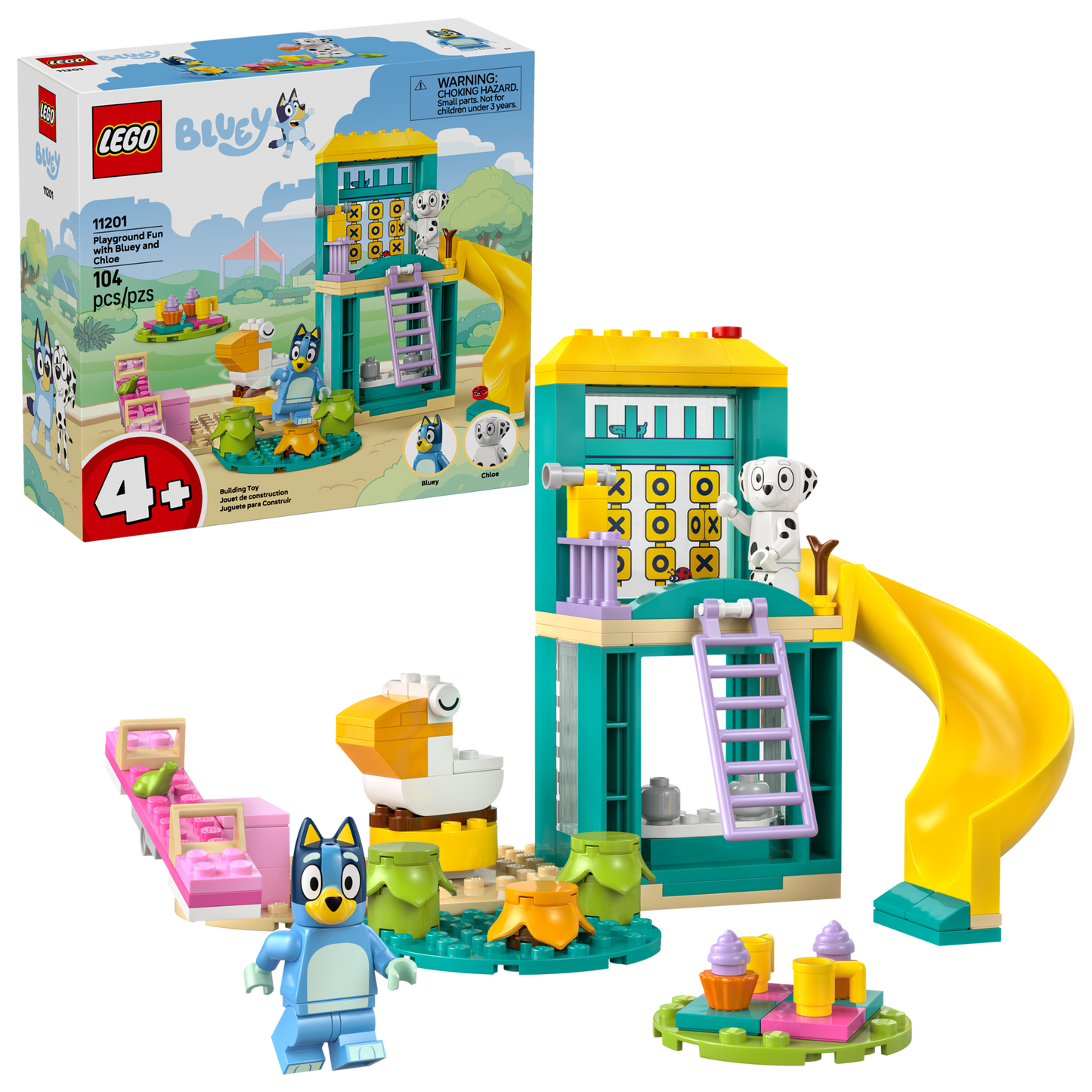 LEGO® Bluey 11201 Playground Fun with Bluey and Chloe